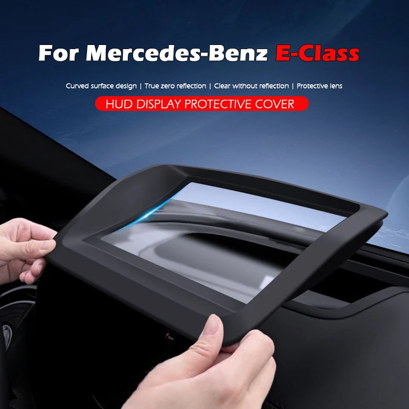 

For Mercedes-Benz E-Class W214 S214 2023 2024 2025 Car HUD Display Cover Auto Head Up Display Screen Protective Mat Accessories