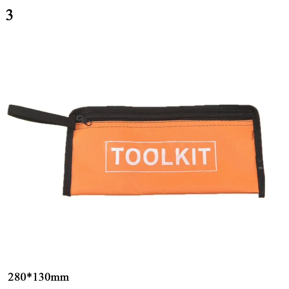 Portable Zipper Small Storage Bags Hardware Toolkits Tool Bag Organizer