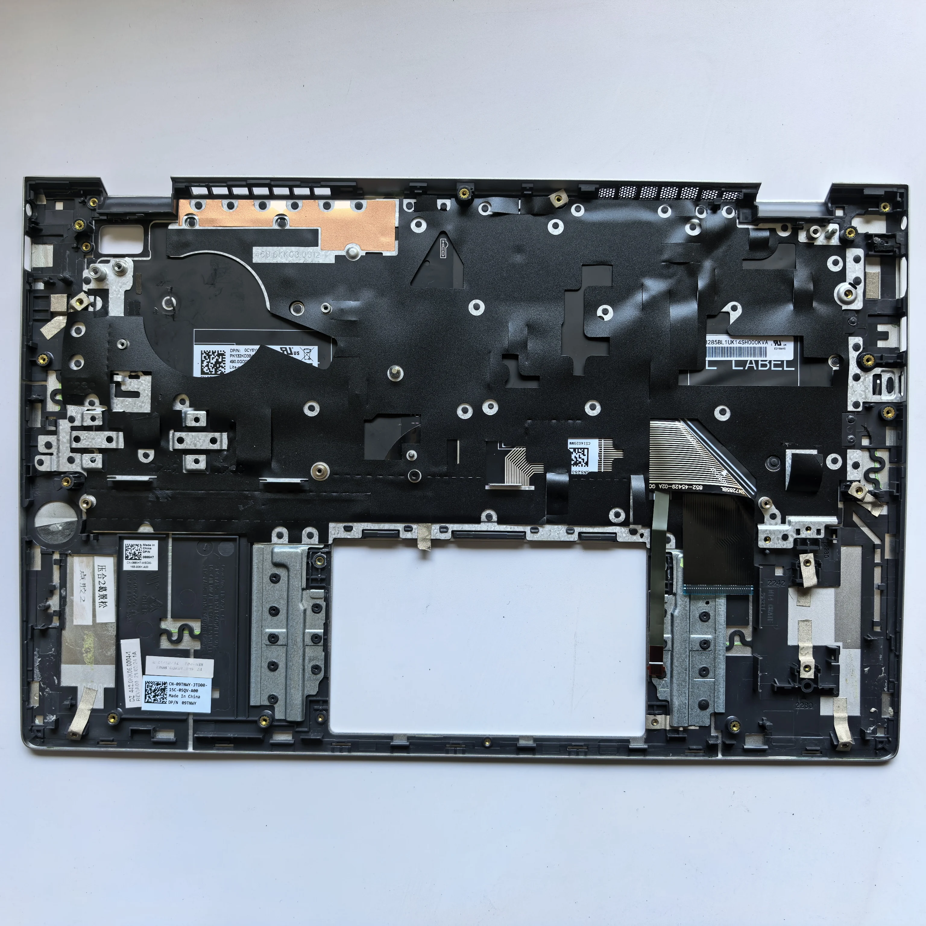 BR layout backlit New laptop palmrest cover with keyboard for DELL Inspiron 5401 5402 5405 09TNWY