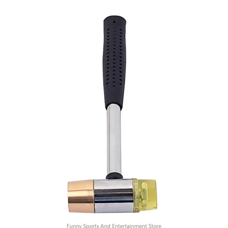 C4DE -Schwächehammer mit Doppelkopf für elektrische Akustik -Bassgitarre und Ukulele