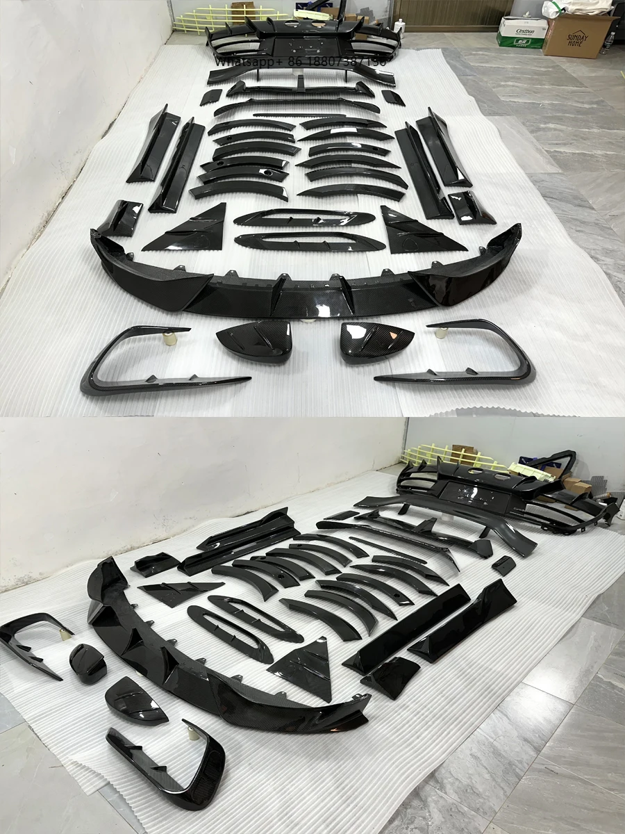 Martin DBX Auto Parts M Style Dry Carbon Fiber Body Kit Automotive Accessories forAston Martin DBX