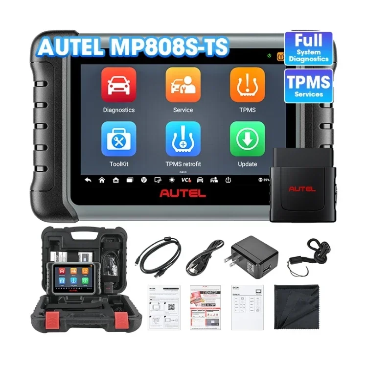 Autel Maxipro Mp808s-ts Mp808s Mp808 Ts 808 Ds808bt All System Wireless Connection Tpms Programmer Obd2 Diagnostic Scanner Tools