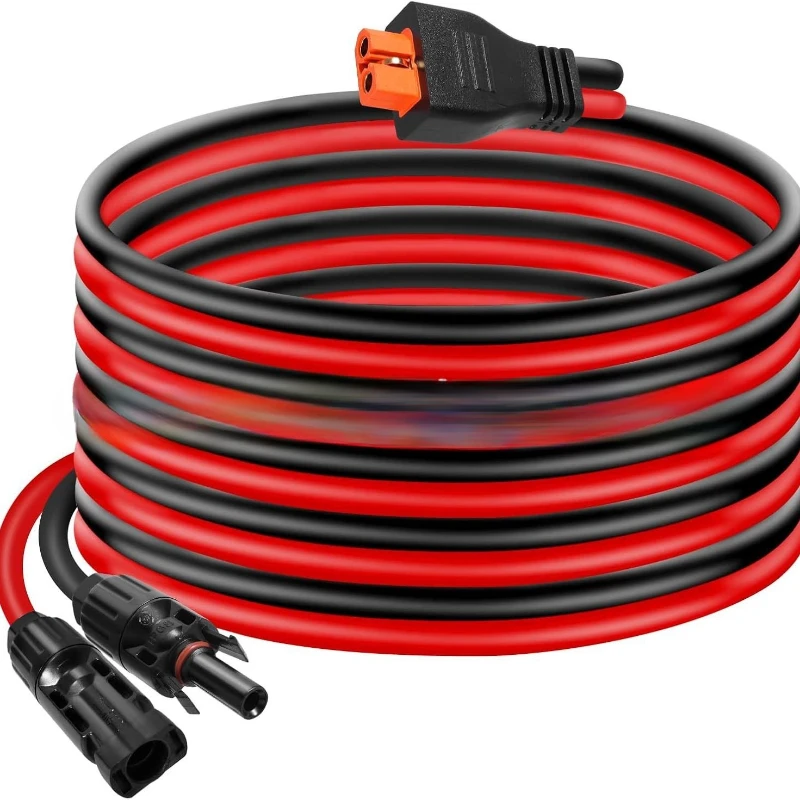 12AWG Solar-Gummibeschichtetes XT60-Buchsenstecker-zu-MC4-Energiespeicher-Ladekabel XT60-Solarpanelkabel