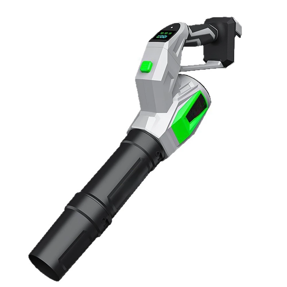 

Бесщеточный электрический турбовентилятор 180° ° Поворотный ручной турбинный вентилятор со светодиодным дисплеем для аккумулятора Makita 18 В (без аккумулятора)