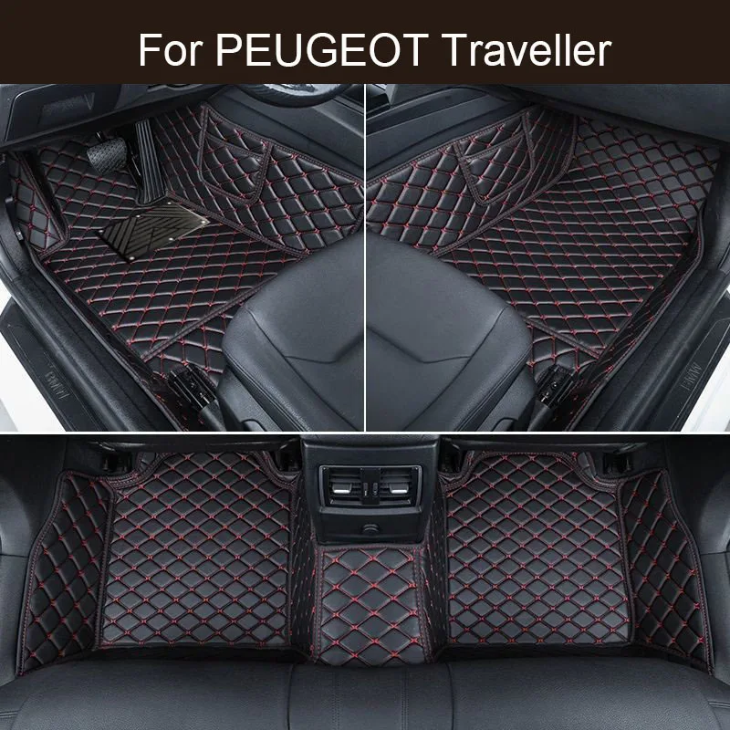 

Автомобильные коврики для PEUGEOT Traveler (правое Вождение) 2016-2019, аксессуары, индивидуальные автомобильные коврики