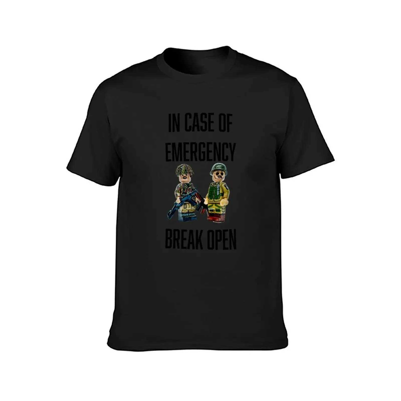 In case of emergency T-Shirt graphics sweat designer t shirt men