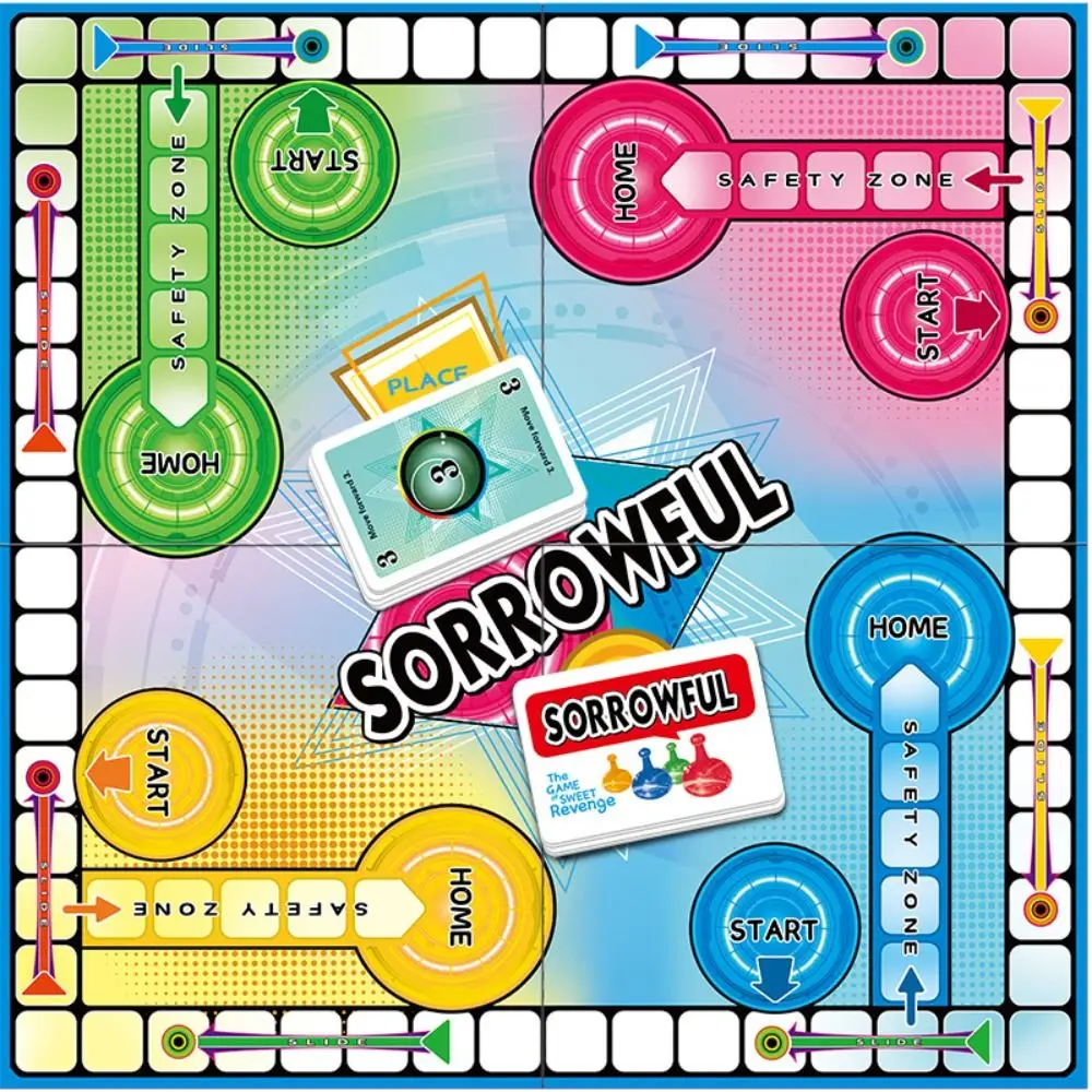 

Sweet Revenge SORRY! Game Chess English Card Competitive Thinking Expansion Board Game Intelligence Multicolor Chess Board Game