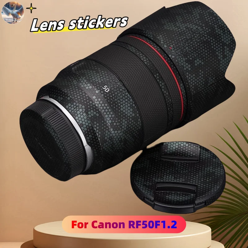 

for Canon RF50F1.2 Camera Lens stickers, precision cut wear-resistant protective film, DIY skin