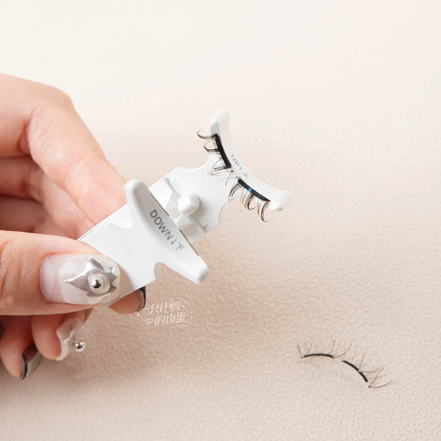 المهنية المغناطيسي الرموش تمديد قضيب الرموش الصناعية الملقط بكرة الشعر كليب المشبك ماكياج ثلاثية الأبعاد رموش بالمنك الملقط #3