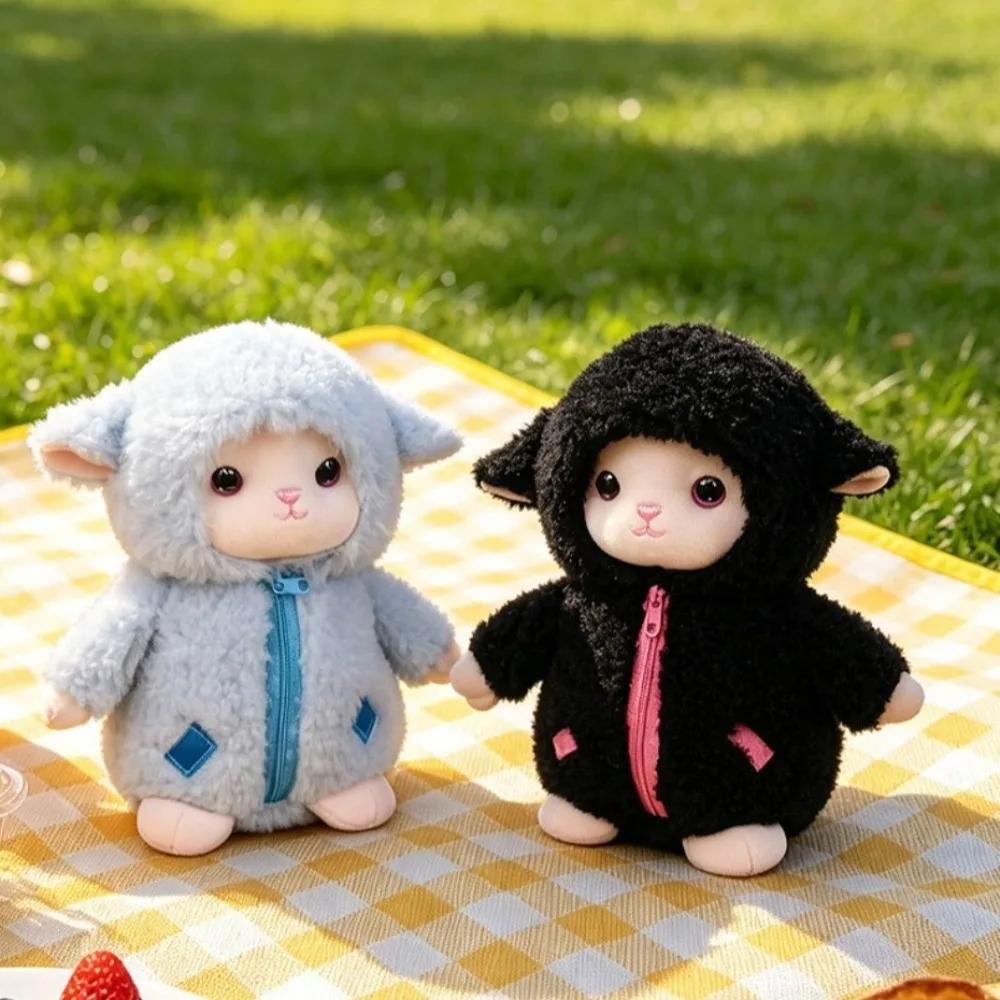 Cute Plush Sheep Plush Toy Sheep Skin Friendly Lamb Doll Stuffed Sheep Kids Play - view 5