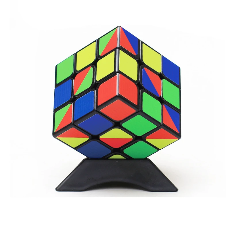 Arcobaleno Cubo di Velocità 3x3x3 Problema Risoluzione Educativo Per Bambini Puzzle 3D Giocattolo Sfida Mentale Regali Per I Bambini Adolescenti Cubo Magico