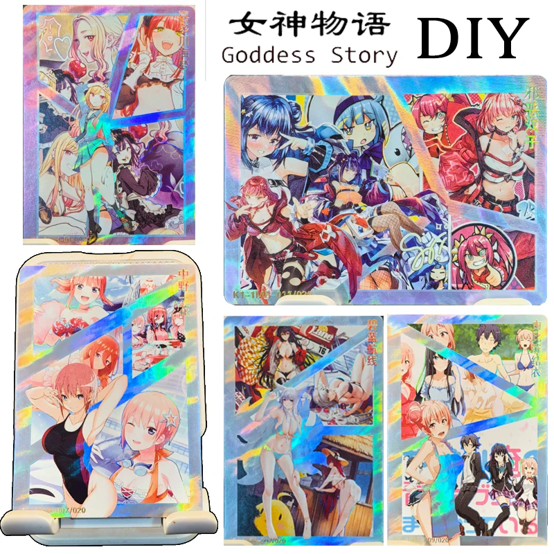 

Goddess Story DIY The Quintessential Quintuplets Yuigahama Yui Rem Power Misaka Mikoto Christmas Birthday Gift Collection Cards