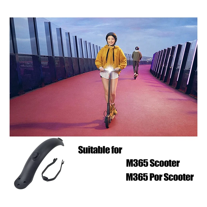 Scooter Rear Fender For Xiaomi M365 / M365 Pro / 1S / Pro 2 / Essential, Support Mudguard Bracket Fenders Accessory