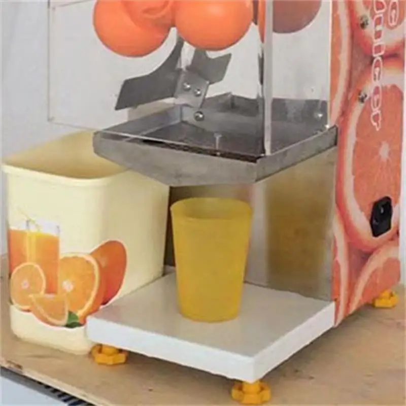 Commercial Juicer Electric Orange Squeezer Food Grade Material Pull Out Typed Filter Box Durable Press Machine