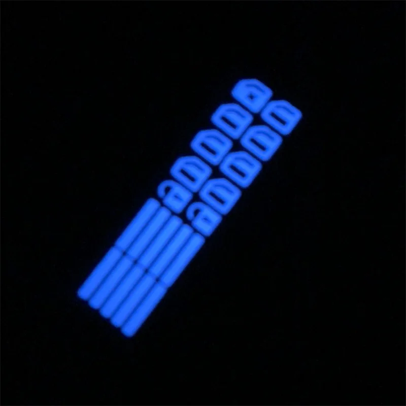 

Car Door Seat Memory Lock Button Cover Luminous Stickers for Mercedes-Benz car 1 For Volkswagen car