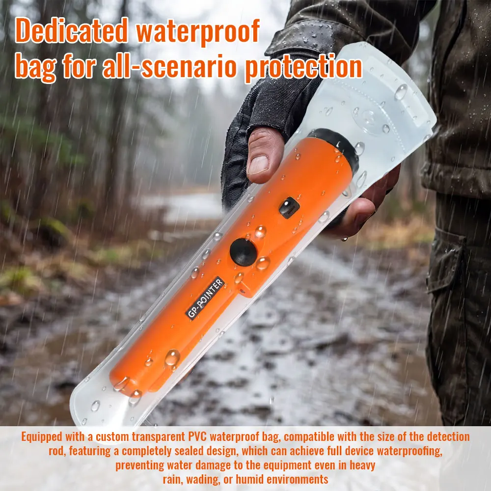 Professional Metal Detector pointer pinpoint Waterproof Handheld Metal Detector for Metal Coin Gold