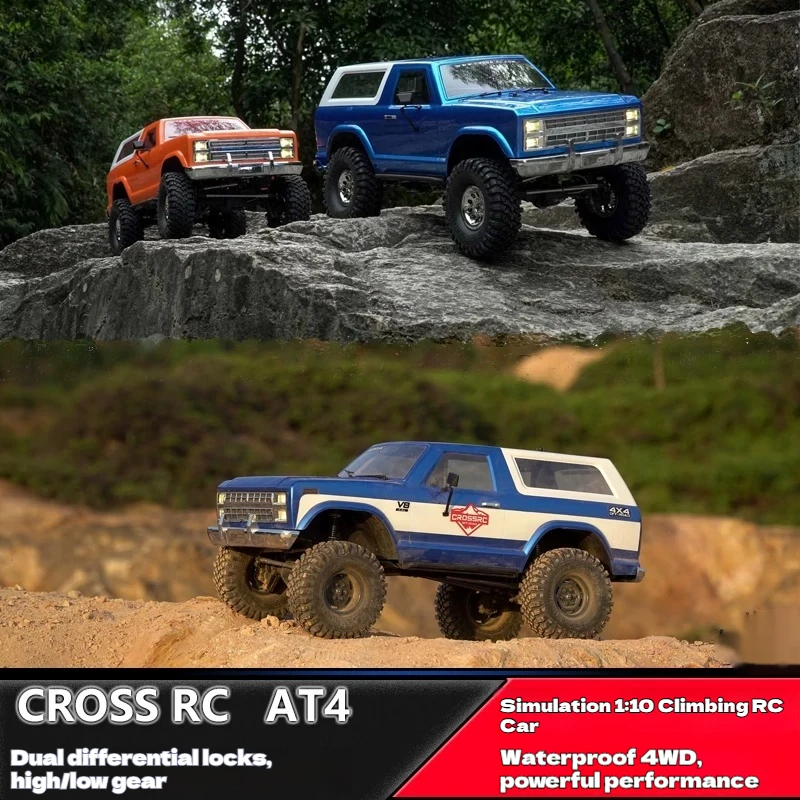 

Радиоуправляемый внедорожник Crossr 2024 AT4 Pro, масштаб 1/10, 4WD, электрический, с двойной блокировкой дифференциалов и мостами, для любителей хобби