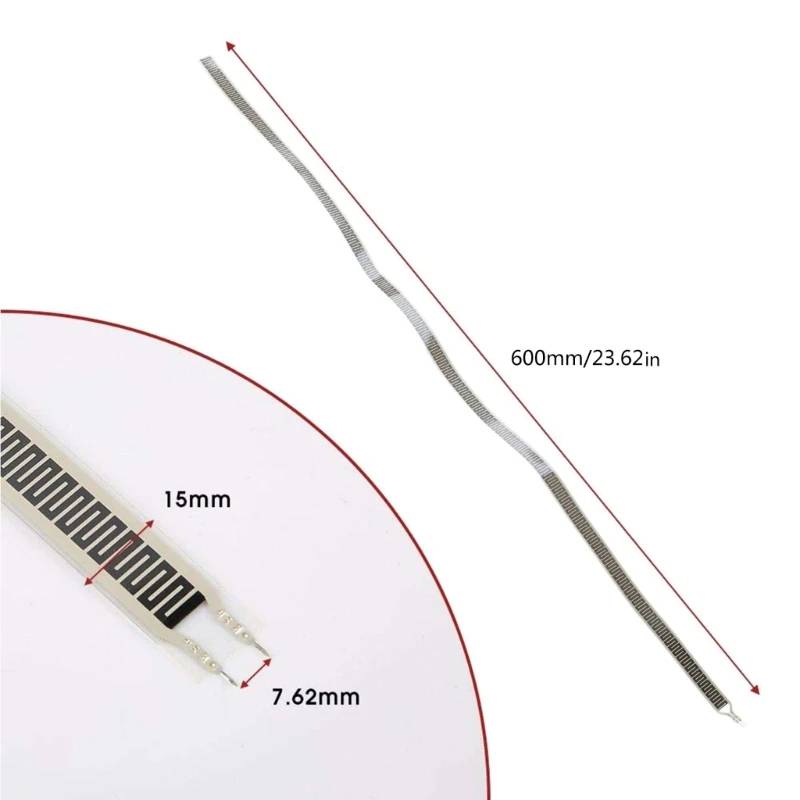 Force Sensing Resistor SF15-600 Thin Force Sensor Strip Flexible for Wearable Devices High Sensitivity Long Service Life