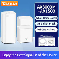 Tenda AX3000+ AX1500 EM/MX12 EM/MX3 Mesh Router WiFi 6 System Nova for 2.4GHz & 5GHz Band Wireless Network Whole Home Long Cover
