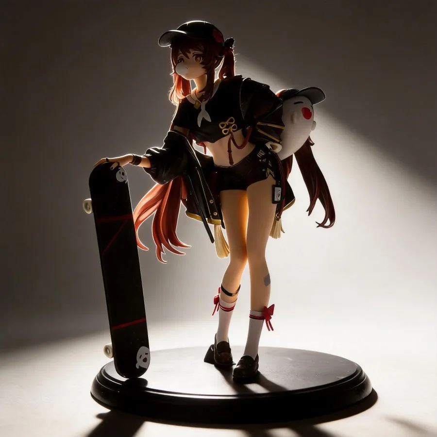 

Anime Figure Hu Tao - Anime Characters 24cm Desktop Decoration Birthday Gift Collectible Model