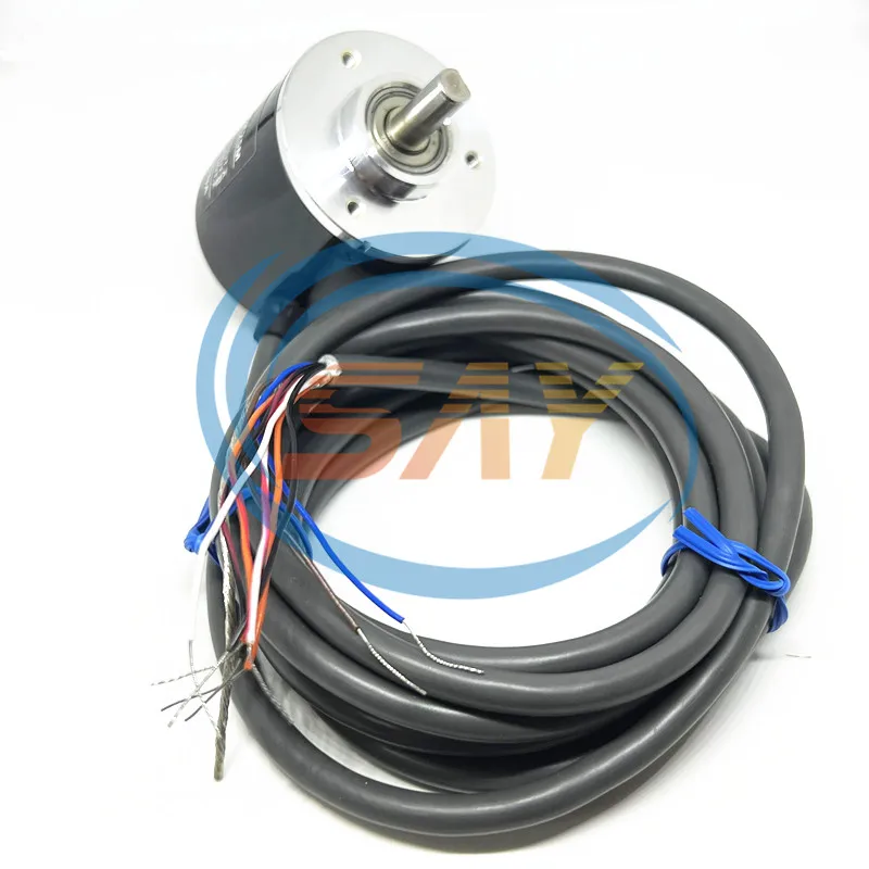 Enkoder Putar E6B2-CWZ6C 100 200 360 500 600 1000 1024 2000 2500P/R 5 hingga 24VDC CWZ5B CWZ1X CWZ3E CWZ5G