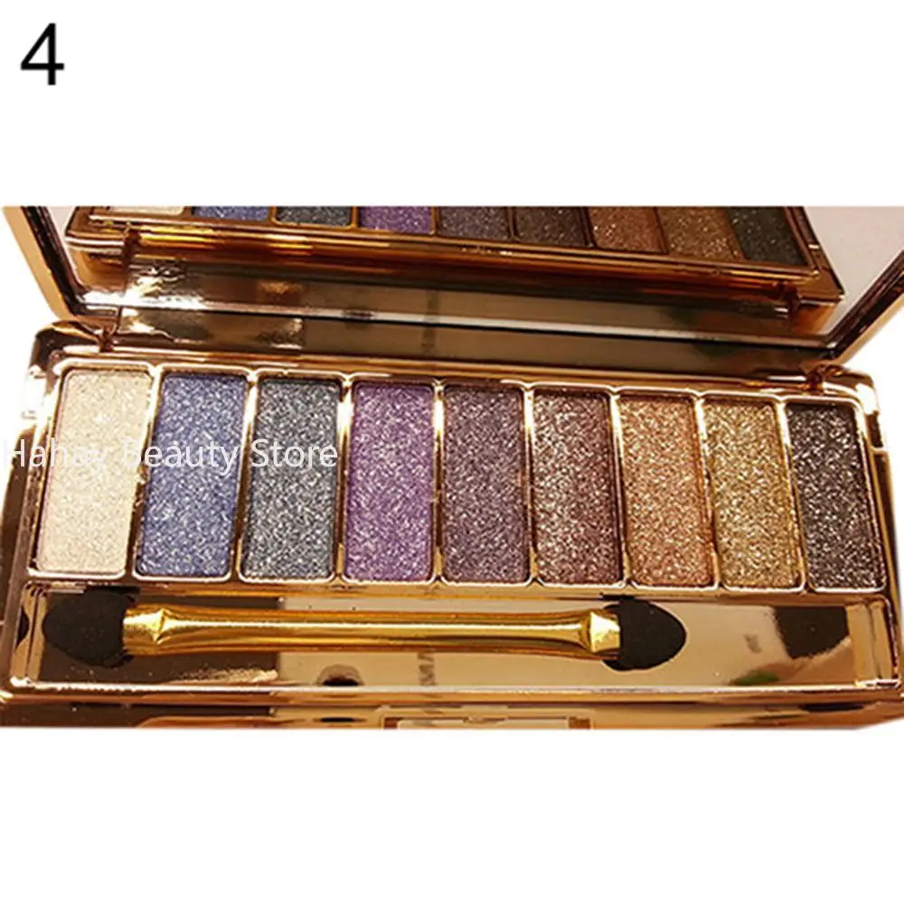 9 colors Fashion Eyeshadow Palette Matte Eyeshadow Glitter Eye Shadow Makeup Cosmetics For Women Wholesale Nude Shades