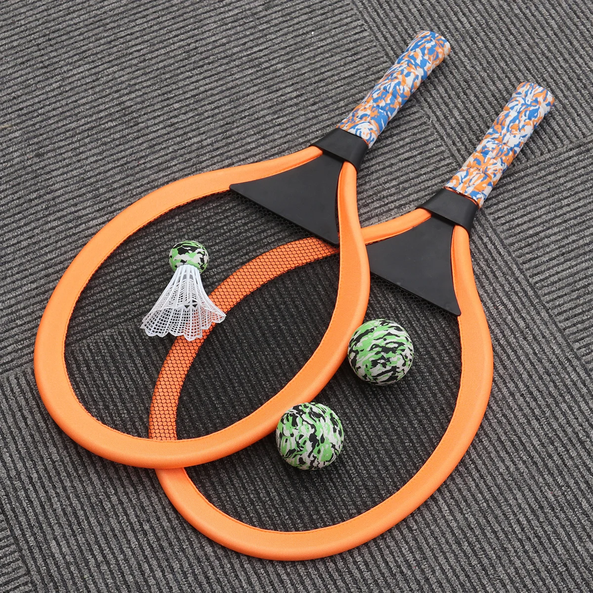 

Racket Tennis Kids Badminton Rackets S Children Beach Ball Sports Game Plastic Outdoor Set Oval Props Toddler Shape Palying