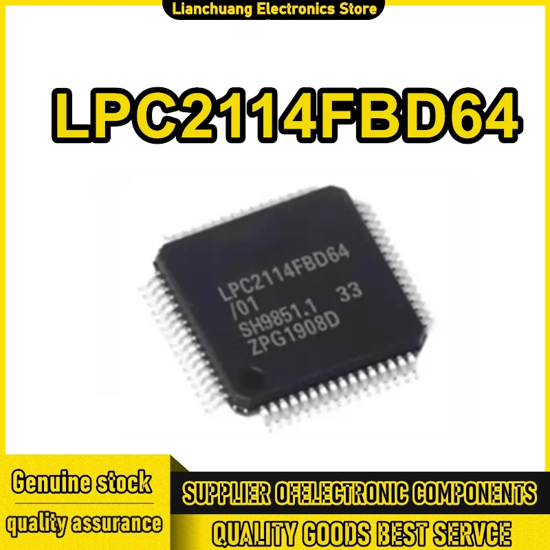 

New original LPC2114FBD64/01 LPC2114FBD64 QFP64 microcontroller chip in stock
