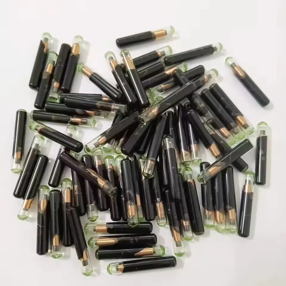10-50pcs /lot 4D60 80bit Glass Chip T32 Car Remote Key Chips Blank Transponder Chip For Ford 4D 60 Auto Car Key Chip