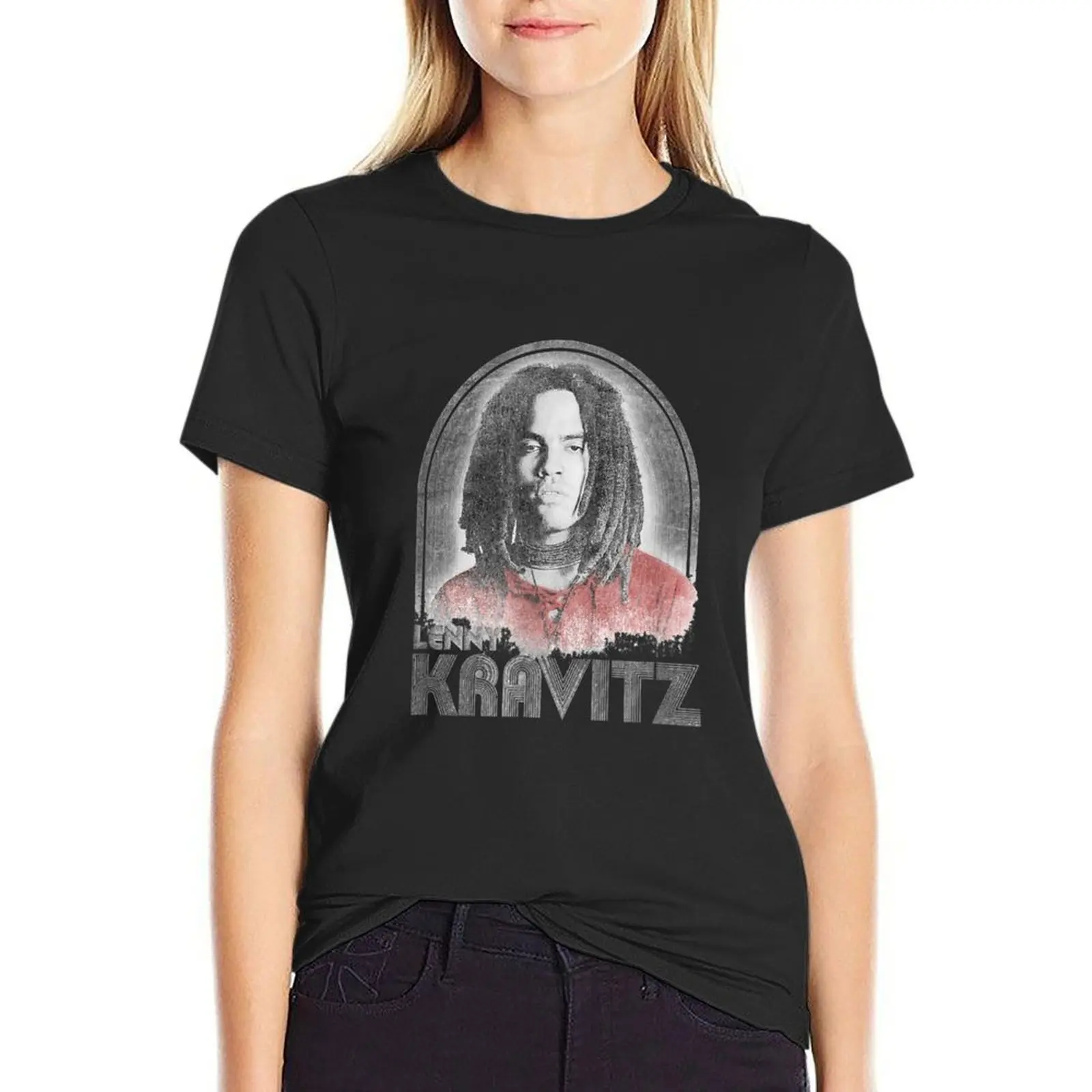 Lenny Kravitz T-Shirt cute tops plus size tops Blouse summer tops summer blouses woman 2024