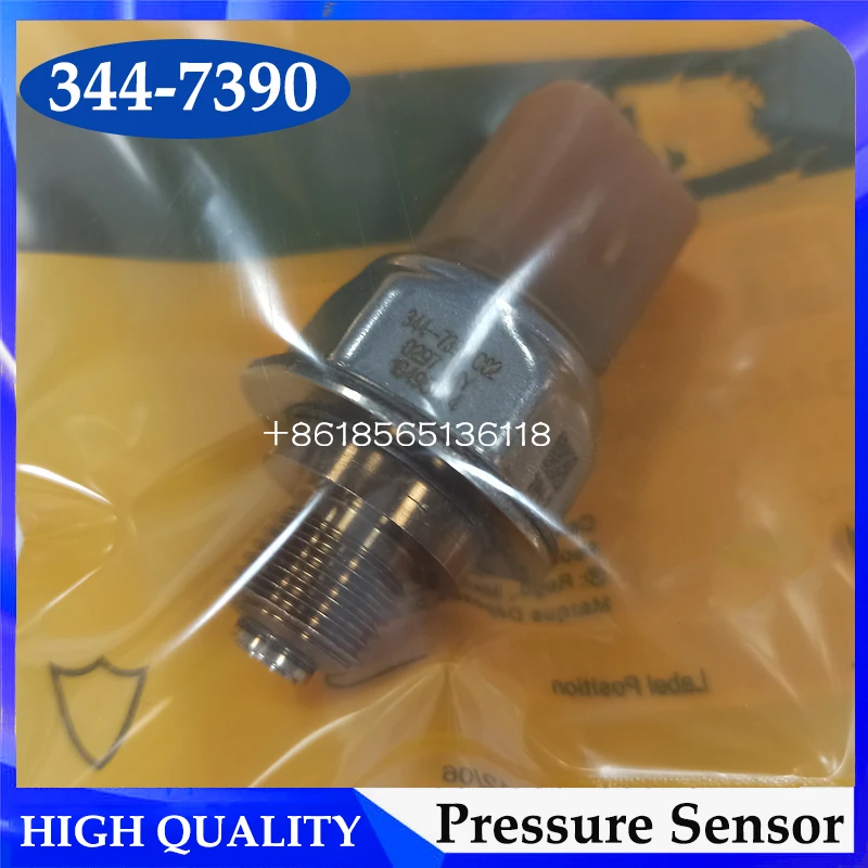 

Датчик давления аккумуляторной топливной системы 344-7390 3447390 7PP4-2 для Caterpillar CAT E330 E336