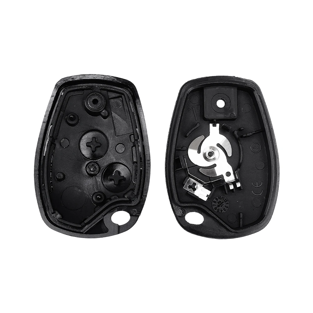 KEYYOU Remote Car Key Case No Blade 2 Buttons Key Shell Fob Cover Case For Renault Dacia Modus Clio 3 Twingo Kangoo 2