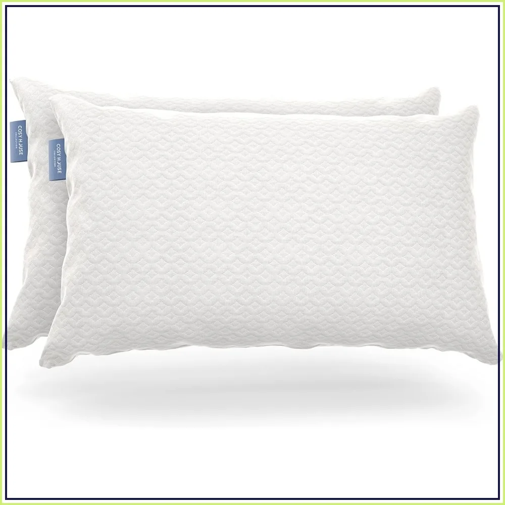 Luxury Rayon Derived from Bamboo Memory Foam Pillow for Sleeping