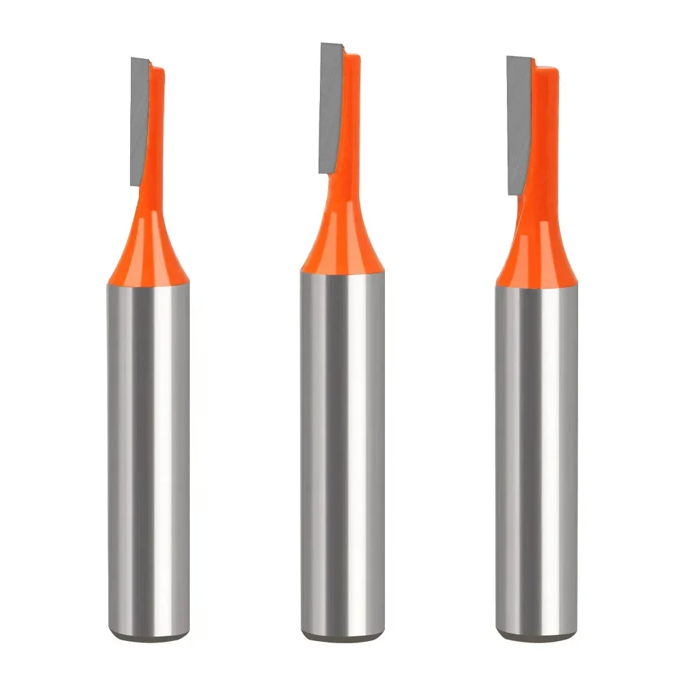 Fresa de vástago de 8MM para tallado de madera, broca enrutadora recta de carburo de tungsteno, broca de flauta única, fresa de madera para carpintería, 1 ud.