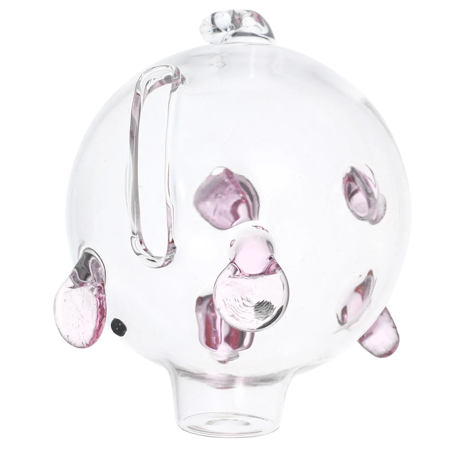 Tirelire transparente en verre à haute teneur en Borosilicate, jolie tirelire en forme de cochon pour enfants, Pot de rangement de pièces de monnaie Transparent, Pot d'épargne décoratif