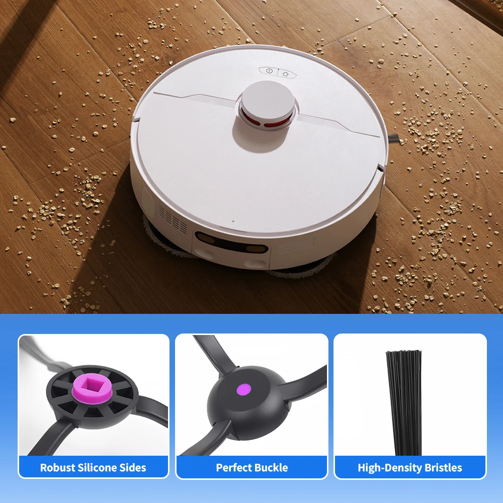 Accessories For JONR P20 PRO T5 PRO Vacuum Cleaner Main Roller Brush Side Brush HEPA Filter Mop Cloth Dust Bag Parts