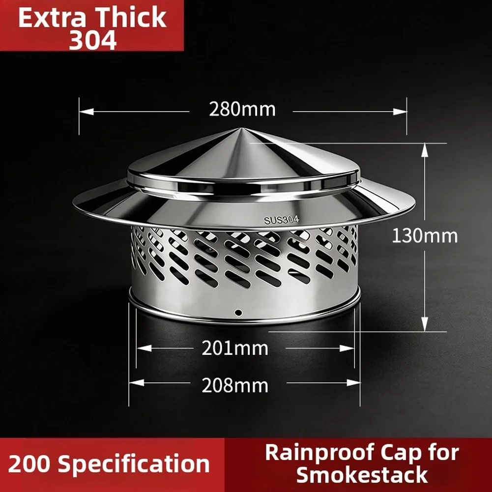 Kitchen Air Outlet Exterior Wall Cap For Outdoor Weather Protection Optimal Airflow Vent Hood Ventilation System