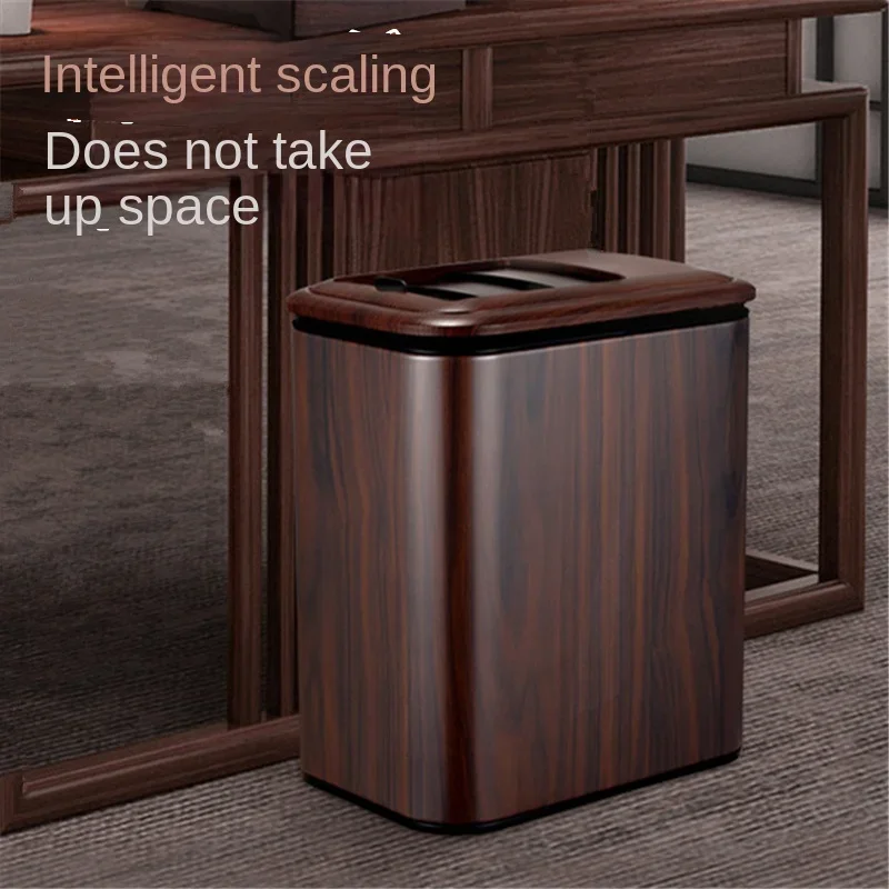 

Smart Sensor Trash Can for Home with Narrow Tail Sweep and Electric Clamp for Bathroom, Kitchen, Living Room, Bedroom