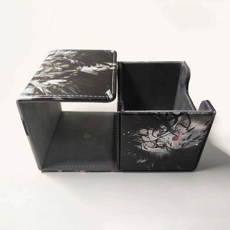 yugioh metal deck box Amazon.com: Black Double Metal Deck Box Dice Box for Deck Protector storage  Trading Cards TCG Ultra Pro Sleeve MTG Magic FaB YGO Yugioh EDH Commander  PTCG TCG : Toys & Games