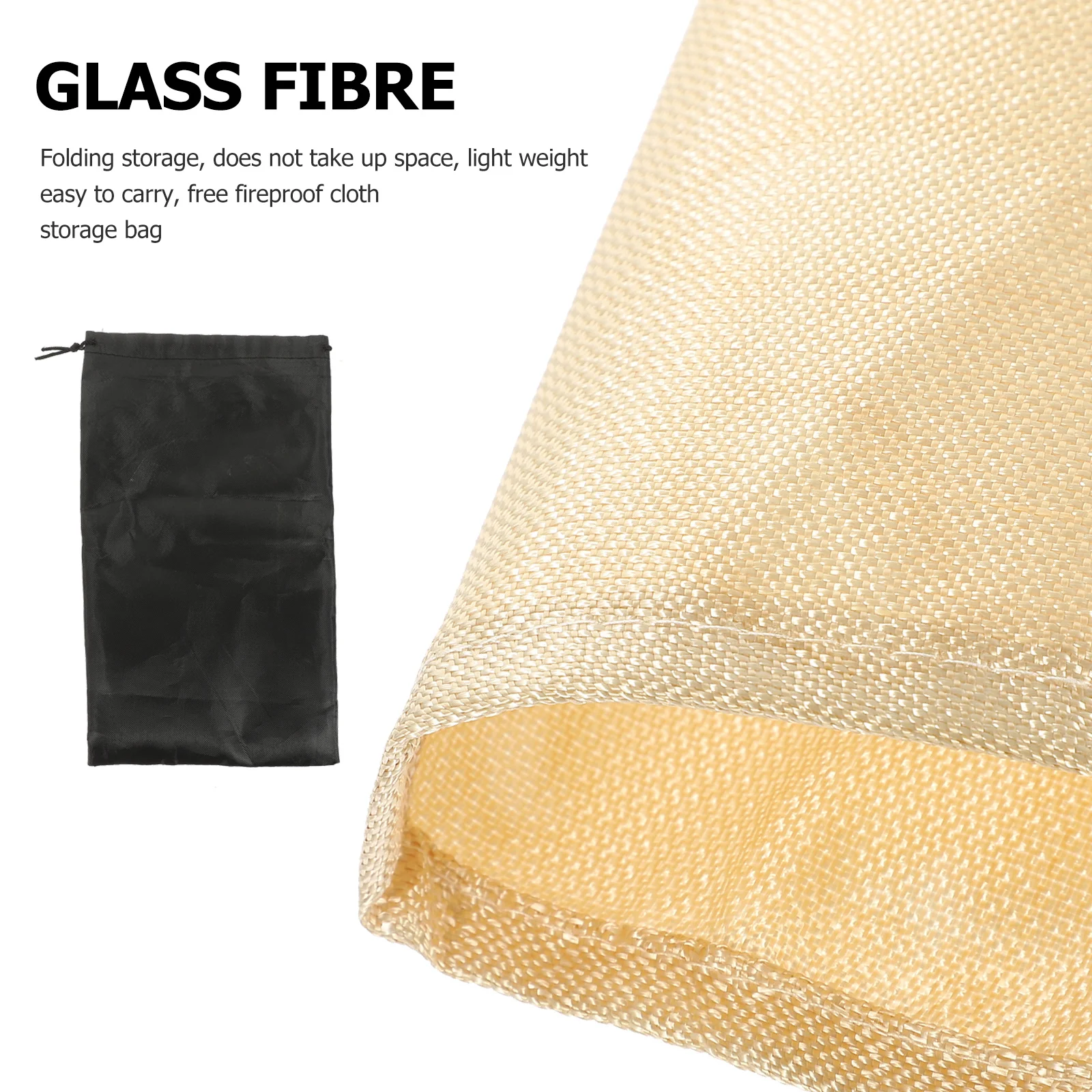 1 قطعة حصيرة عازلة للحريق قابلة للطي خفيفة الوزن مقاومة للحرارة أدوات المائدة تحديد الموقع مع قماش الألياف الزجاجية المقاومة للحريق للتخييم #1