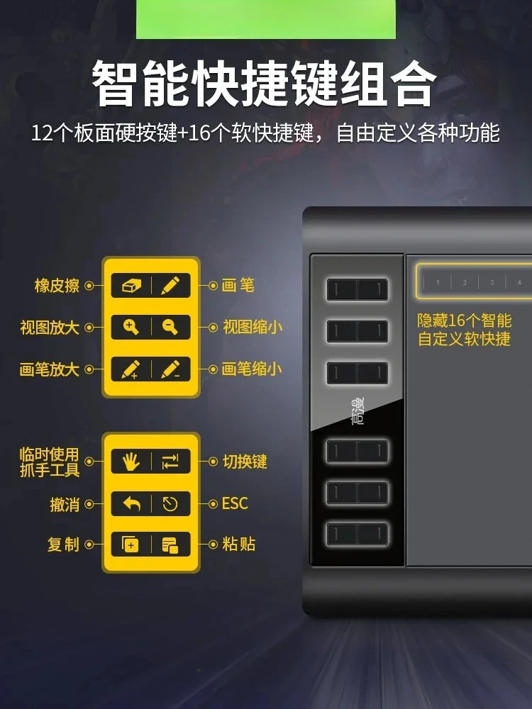 

1060PRO hand drawn board computer drawing handwriting board can be connected to mobile electronic drawing board