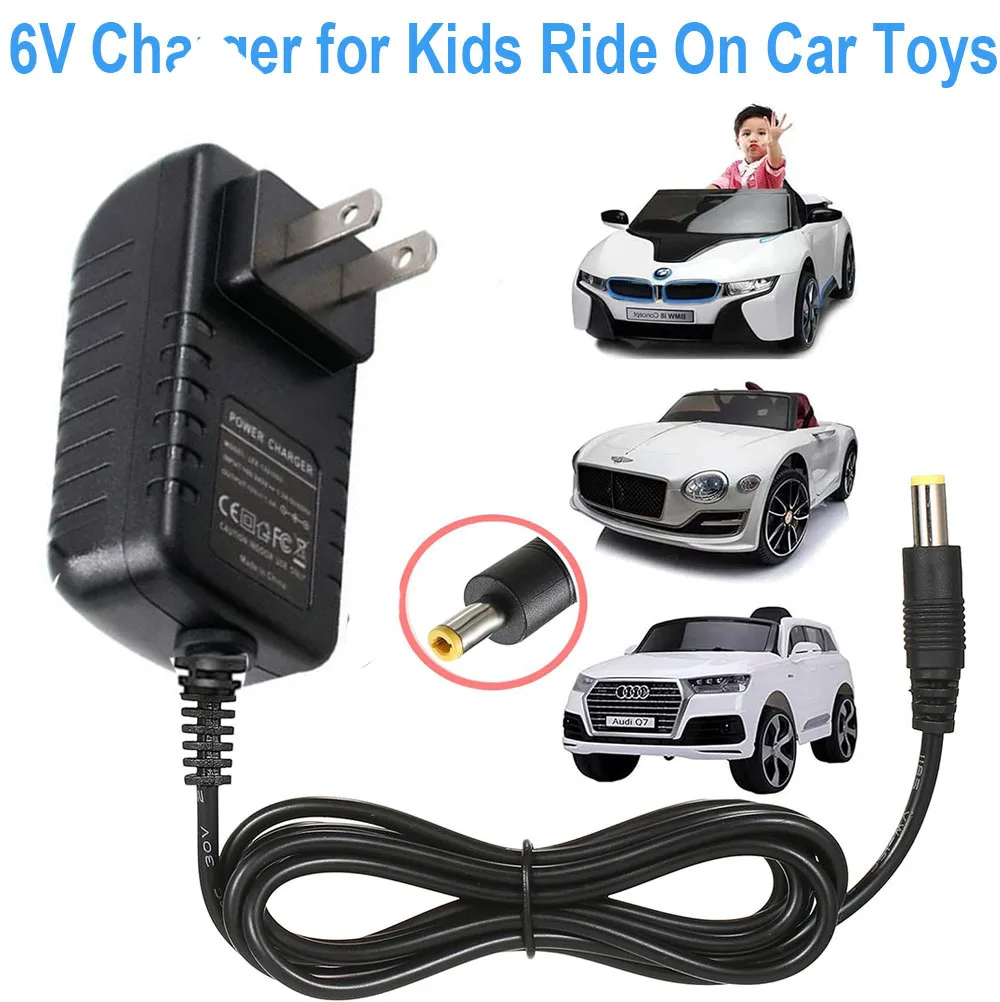 6V Battery Charger for Ride on Toys,6V Charger for Ride on Car Best Choice Products SUV Powered Accessories