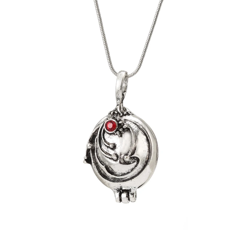 The Vampire Diaries Necklace Elena Gilbert Fashion Vervain Verbena Pendant Photo Locket Jewelry Men Women Christmas Party Gifts image 6