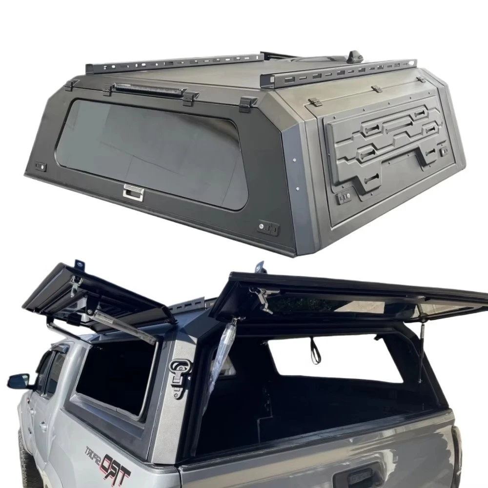 

STLF 2021-2023 3-го поколения, 5-футовый водонепроницаемый умный чехол-крышка для кузова пикапа с ручной блокировкой, 6-футовый жесткий алюминиевый сплав