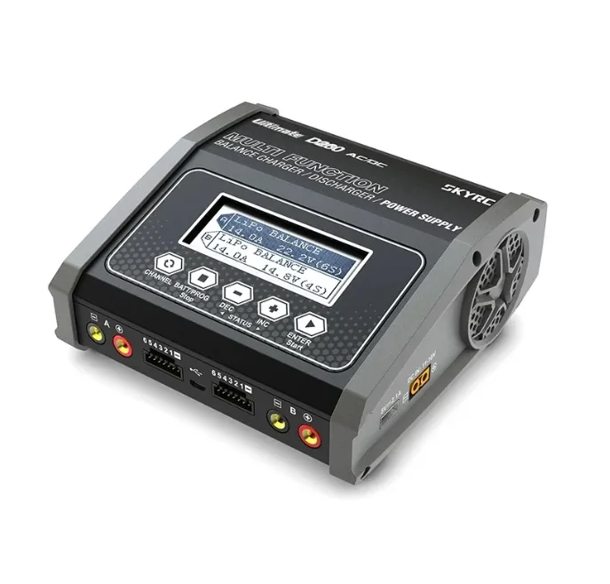 

SKYRC D260 260W 14A ACDC Dual Channel Charger Battery Charger Discharger