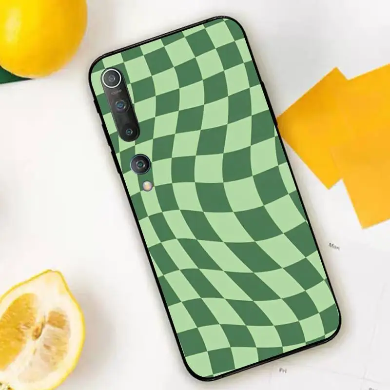 checkerboard funny Phone Case for Xiaomi mi 5 6 8 9 10 lite pro SE Mix 2s 3 F1 Max2 3