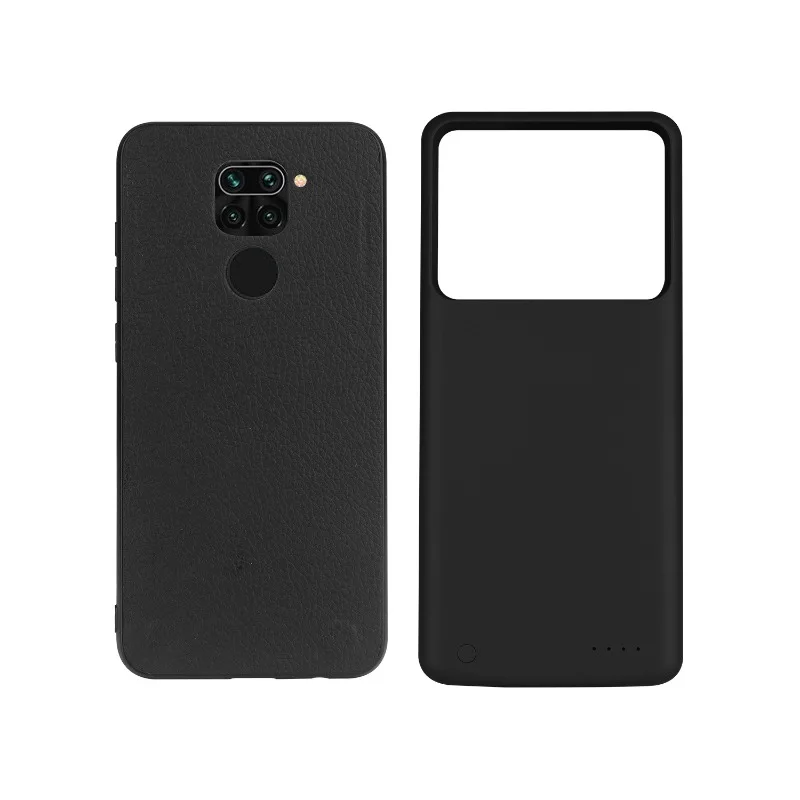 New Powerbank Case For Xiaomi Redmi Note 9 4G Backup Battery Cases 5000mAh External Battery Power Bank Portable Charging Cover