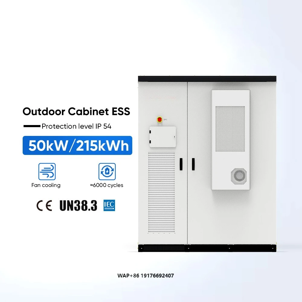 All in One Commercial 100kw 200kWh Ess Cabinet Bess-200kWh Modular Energy Storage System With Converter Battery Air Cooling