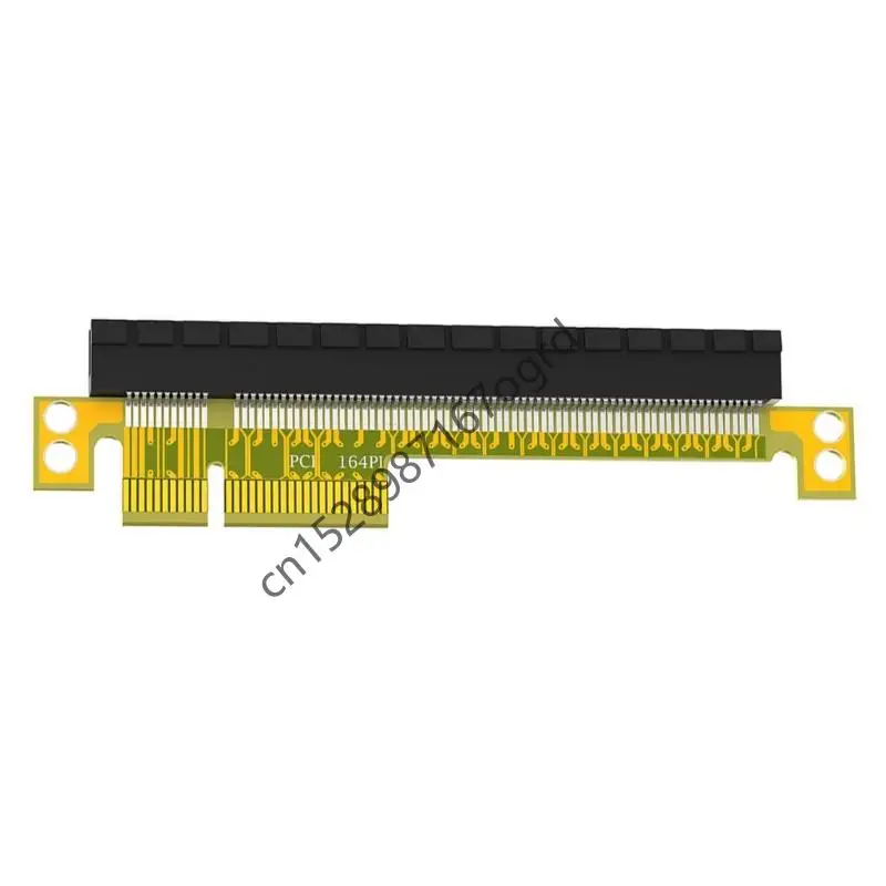 

PCIExpress 4x To 16X Extender Adapter Graphics Card Extender Reliable Integrity Compatibles Multiple GPU Models 634A