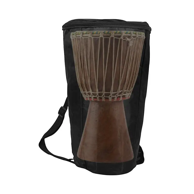 African Drum Carrying Backpack Djembe Backpack Shoulder Carry Case Sturdy Structure Percussion Instruments Accessories For